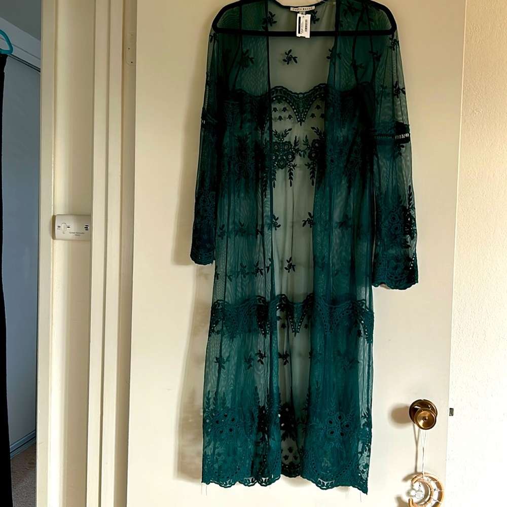 Boho Floral Kimono